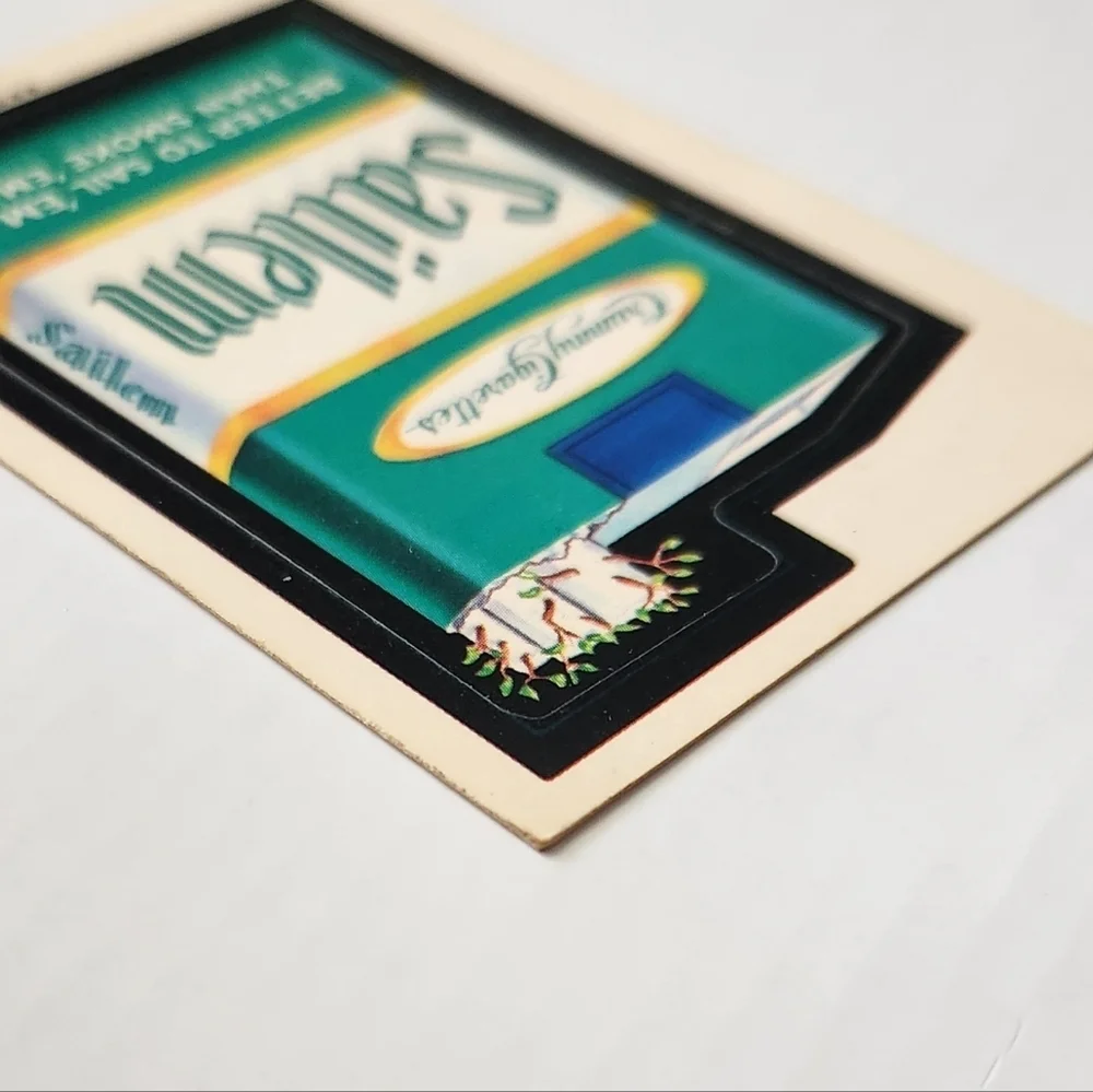 ✨ Vintage 1973 Topps Wacky Packages Sailem Sticker trading card collectible